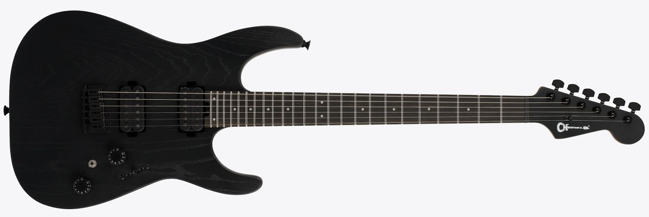 Four of Charvel's new-for-2026 Pro-Mod Plus Dinky DK24 models