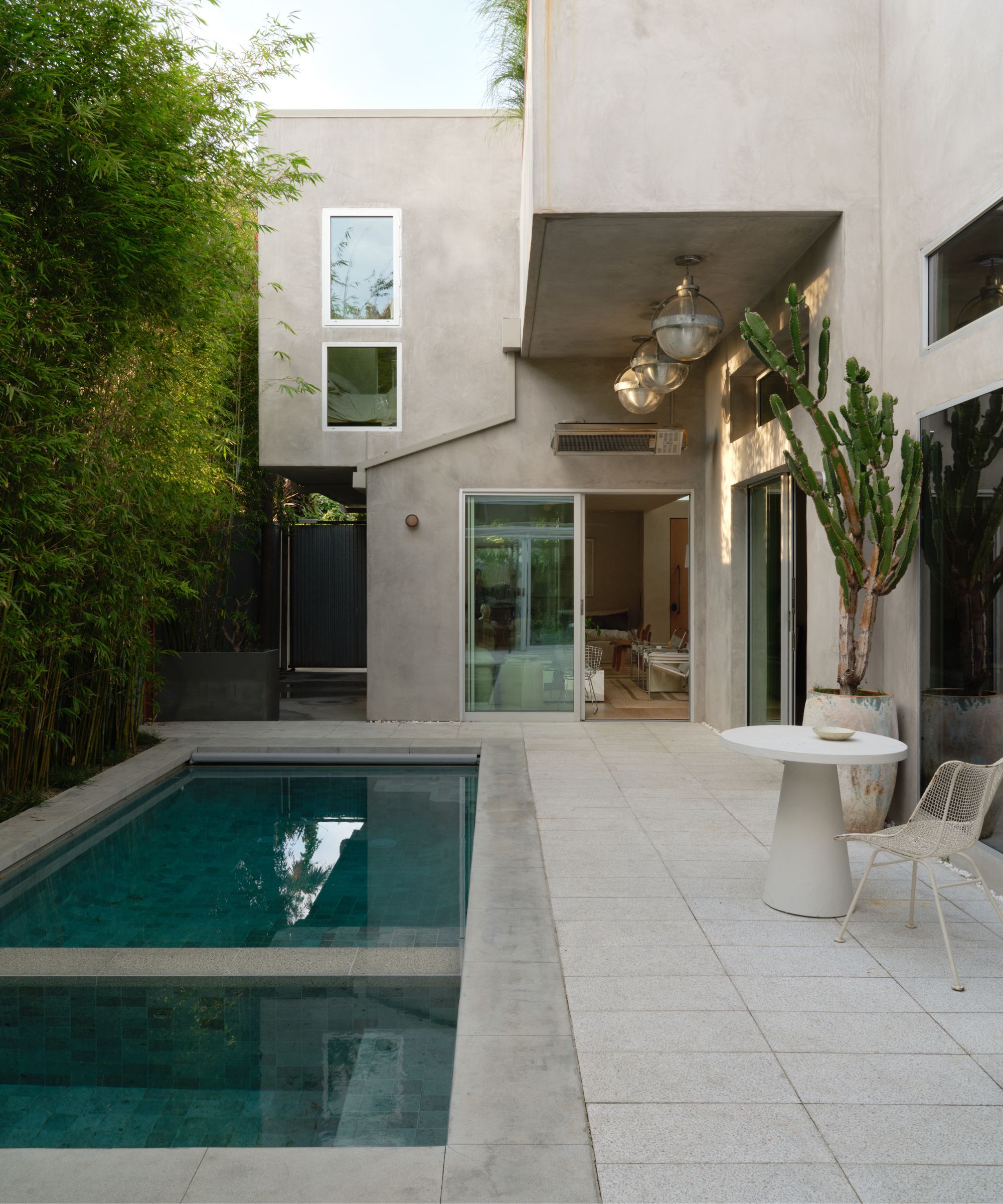 Leanne and Erik Ford's pool