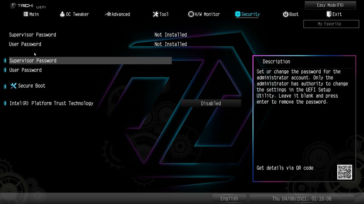 ASRock Z590 Taichi