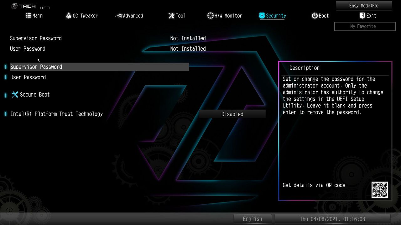 ASRock Z590 Taichi