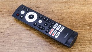 Hisense U7H QLED TV remote