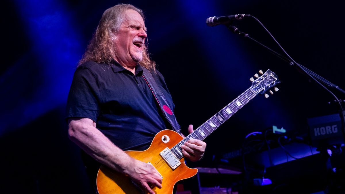 Warren Haynes performs Gov&#039;t Mule&#039;s Dark Side of the Mule at Pine Knob Music Theatre on August 02, 2023 in Clarkston, Michigan