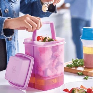 Tupperware Pick-A-Deli® Container in purple