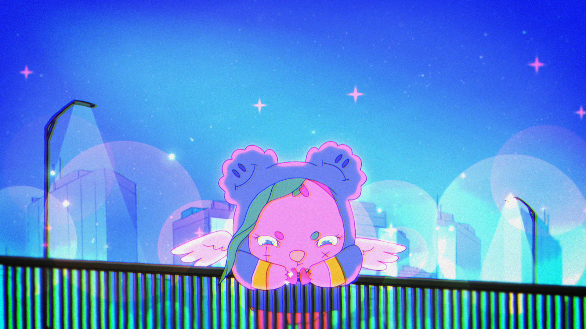 Salla Lehmus Snugglin character art for Highrise