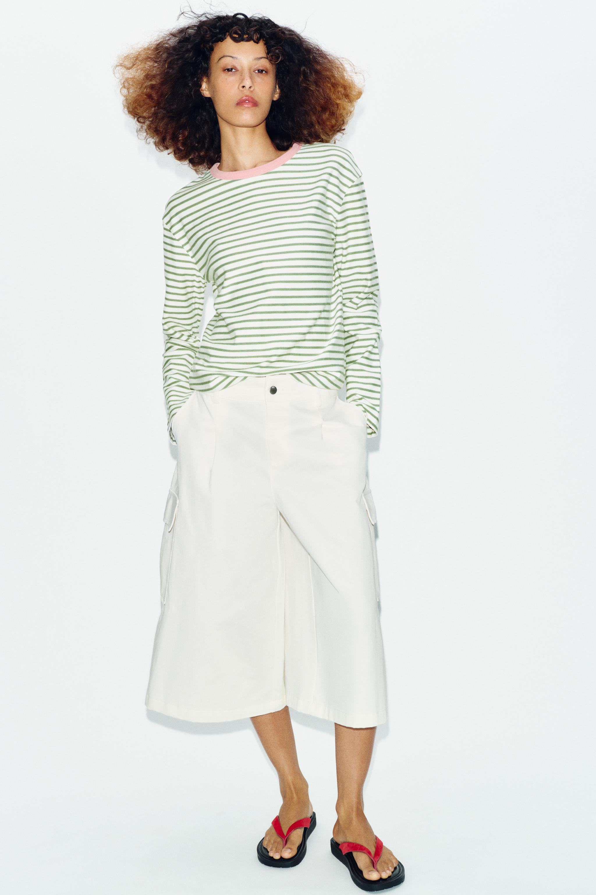 Striped Long Sleeve T-Shirt