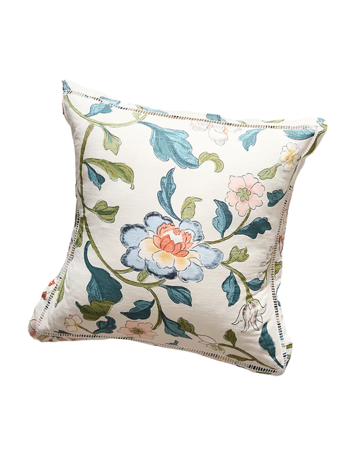 The Printed Cotton-Slub Euro Sham