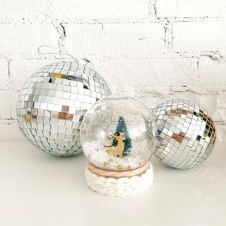 DIY Christmas snow globe kit