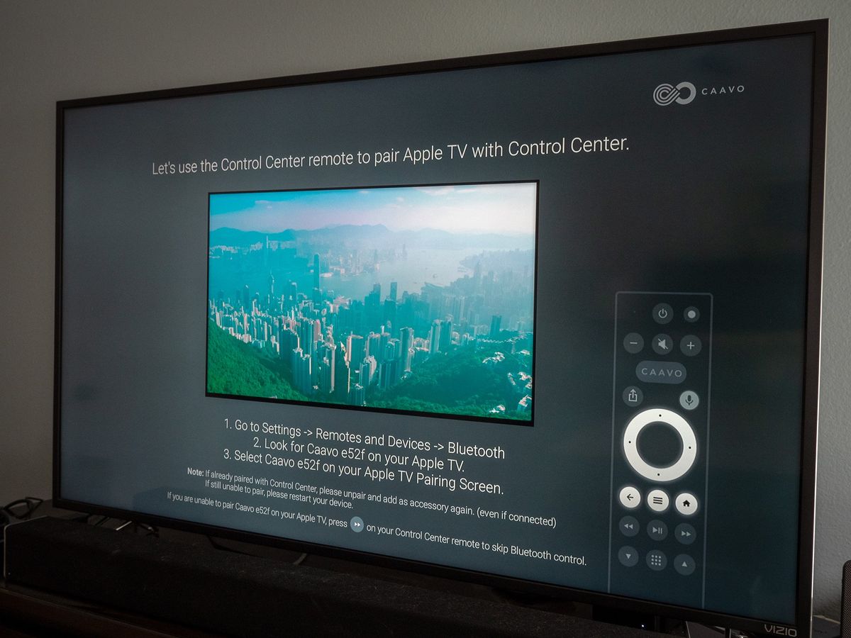 Caavo Control Center Setup
