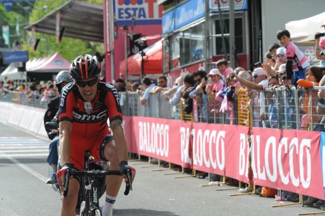 Danie Oss (BMC) finished second on stage 11, more than one minute behind Navardauskas