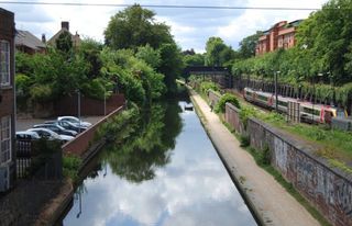 Canal towpath