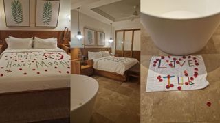 Sandals Royal Caribbean, Rivkie & Dan's honeymoon room and bath tub