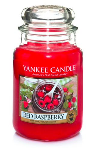 Red Raspberry Large Jar Candle