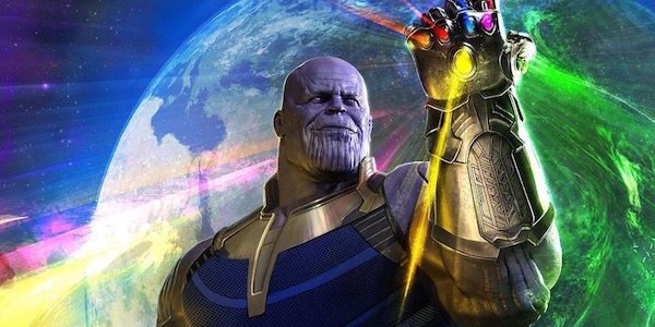 Thanos with Infinity Gauntlet