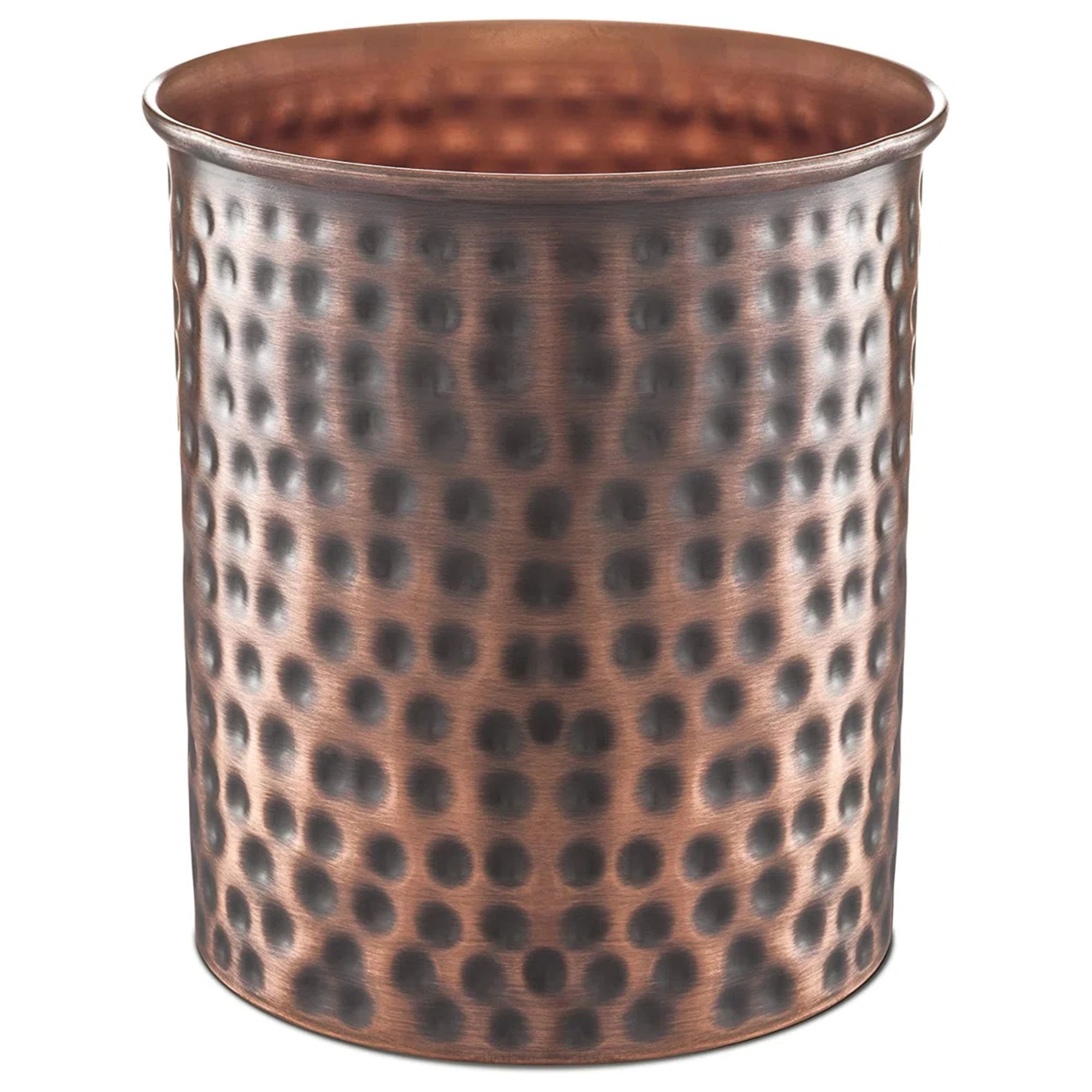 Copper utensil holder