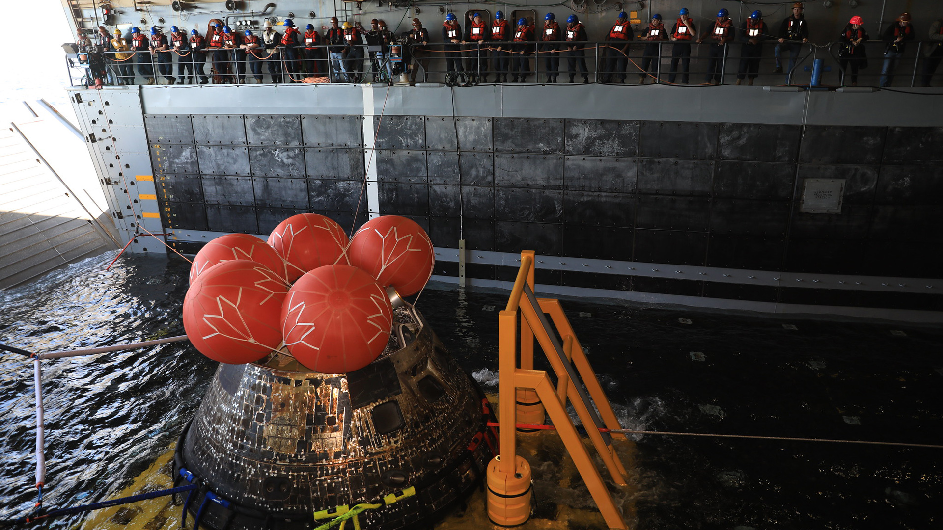 NASA's Orion moon-ship being