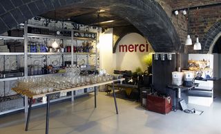 Merci's pop-up hardware and lighting shop
