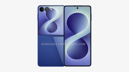 Leaked render of the Galaxy Z Flip 8