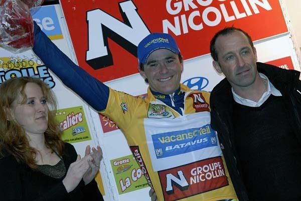 Stage and overall winner Borut Bozic (Vacansoleil Pro Cycling Team)
