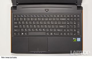 Gigabyte P55W v6-PC3D keyboard