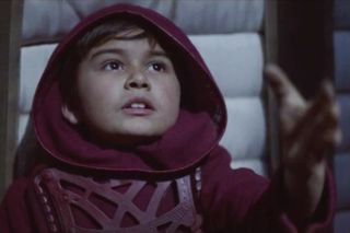 Are these flashbacks of the Mandalorian as a boy, before he became a foundling?