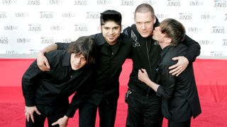 Billy Talent during 2005 Canadian Juno Awards - Arrivals at MTS Centre in Winnipeg, Manitoba.