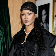 Rihanna is seen at the A$AP Rocky x Ray Ban Met Gala After Party on May 05, 2025 in New York City.
