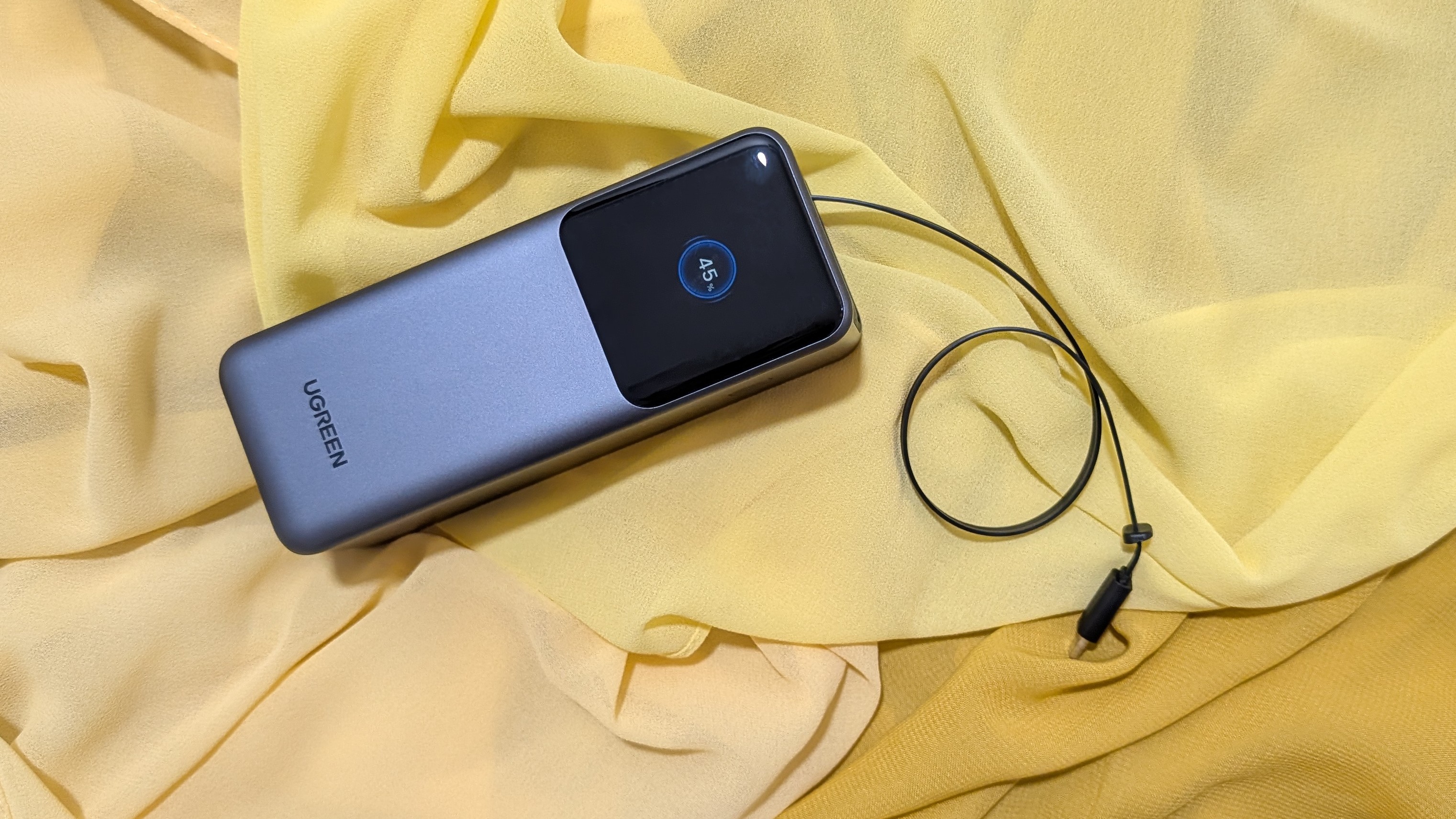 UGREEN Nexode Power Bank 20000mAh 165W with Retractable USB-C Cable