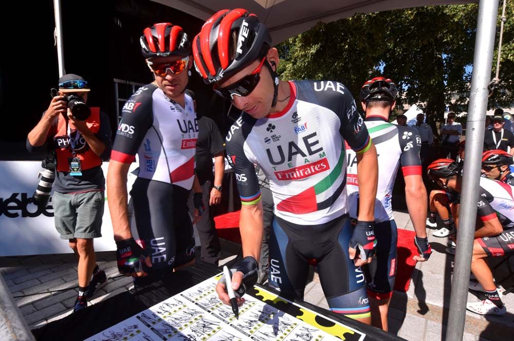 Former world champion Rui Costa (UAE Team Emirates)