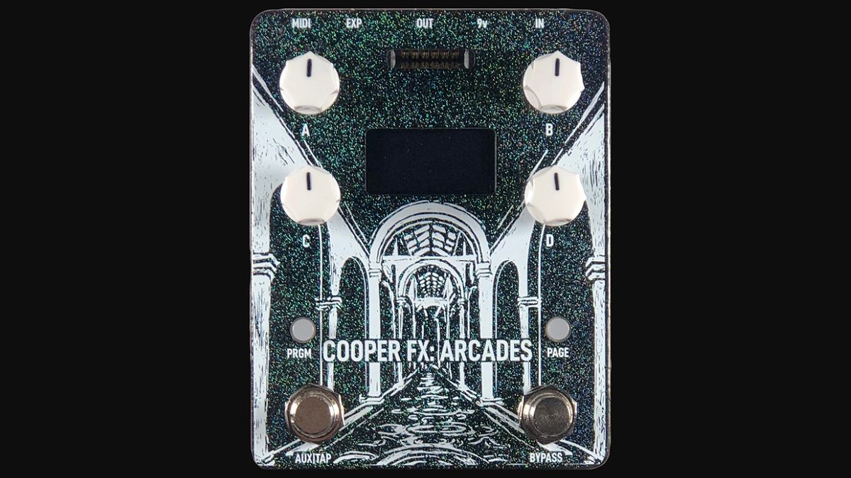 Cooper FX unveils Arcades, a multi-effects pedal that uses tiny