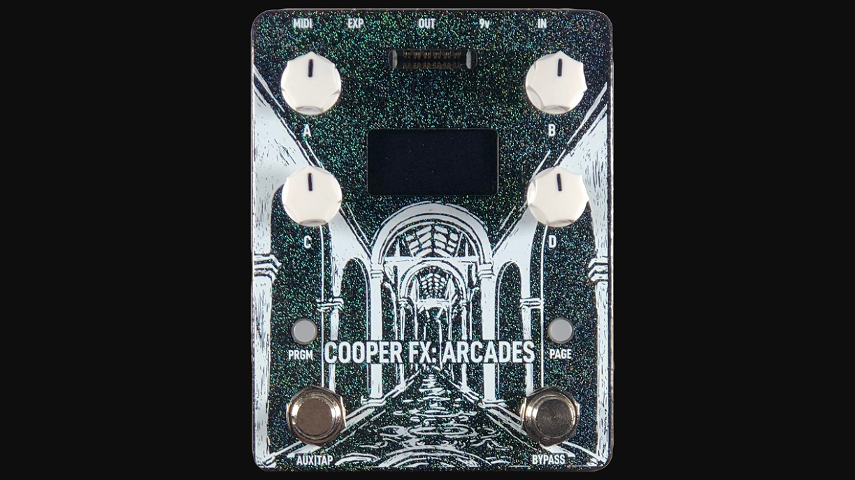 Cooper FX unveils Arcades, a multi-effects pedal that uses tiny 
