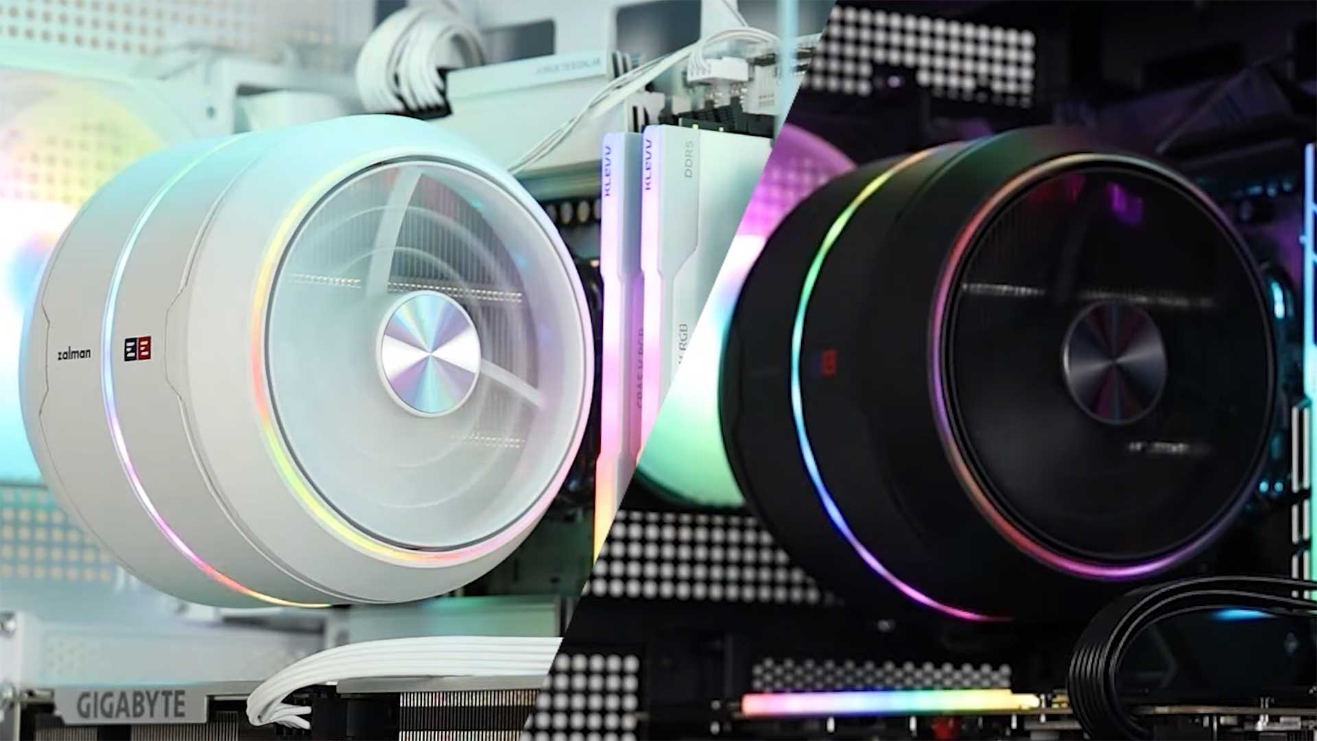 Zalman Zet5 CPU air cooler 