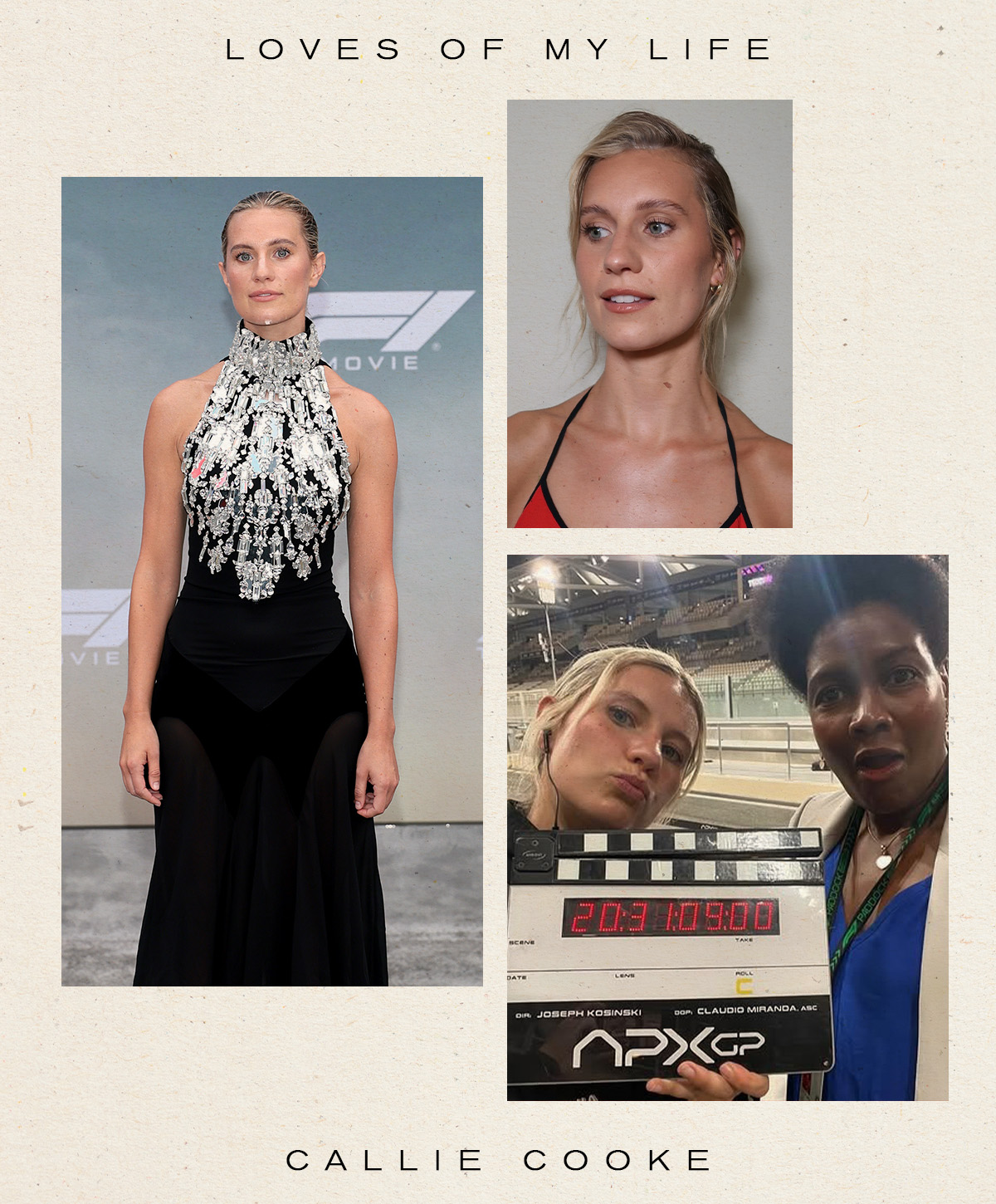 Images of Callie Cooke.