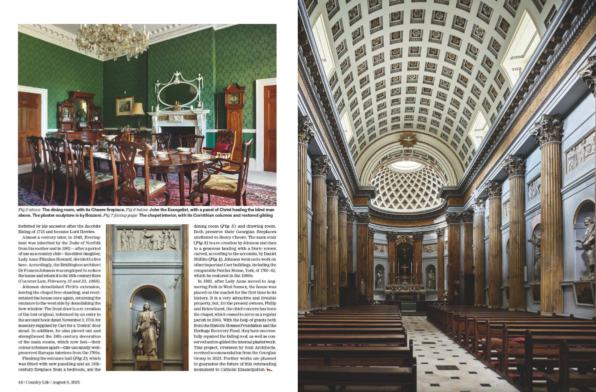 Spreads of the Aug 6 issue of Country Life