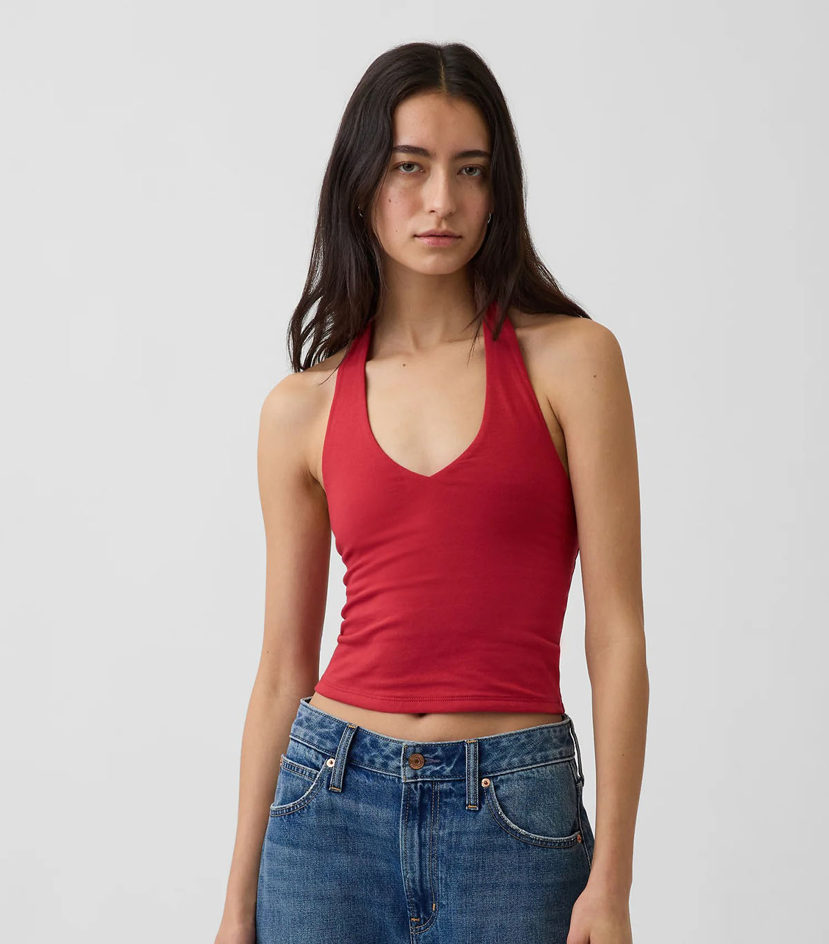 Gap, Closeknit Halter Crop Top