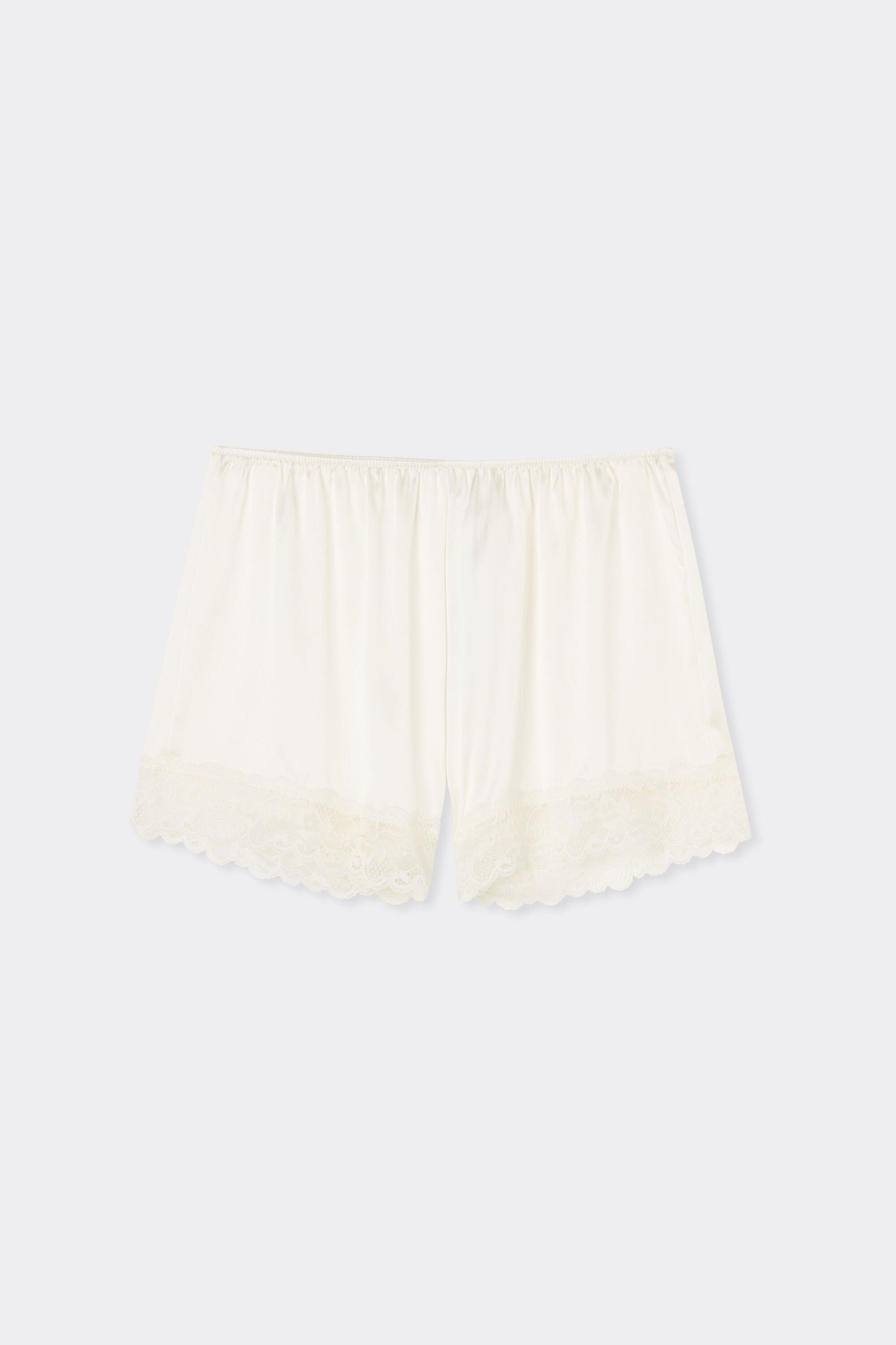intimissimi, Lace Trim Silk Shorts