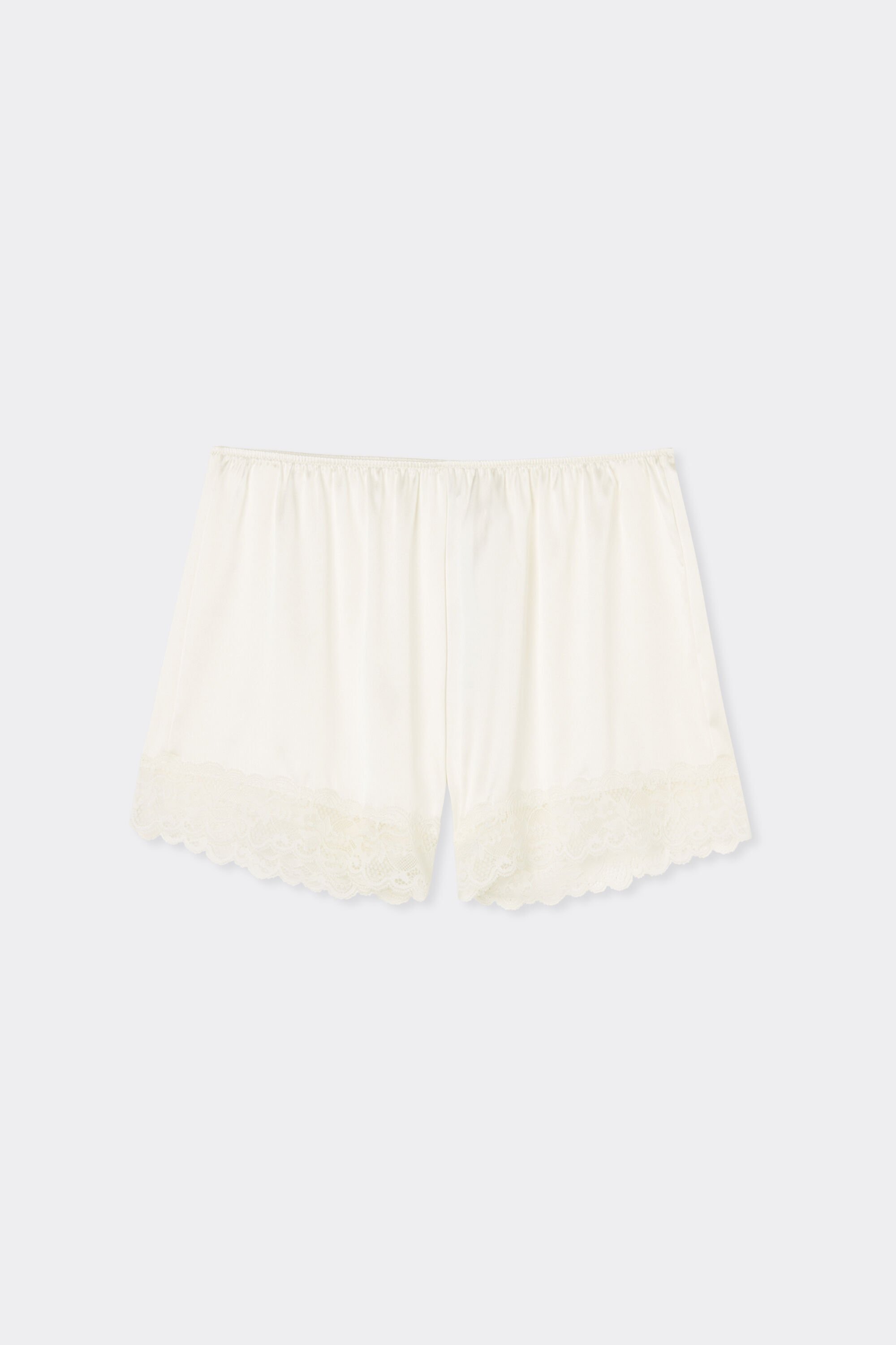 intimissimi, Lace Trim Silk Shorts
