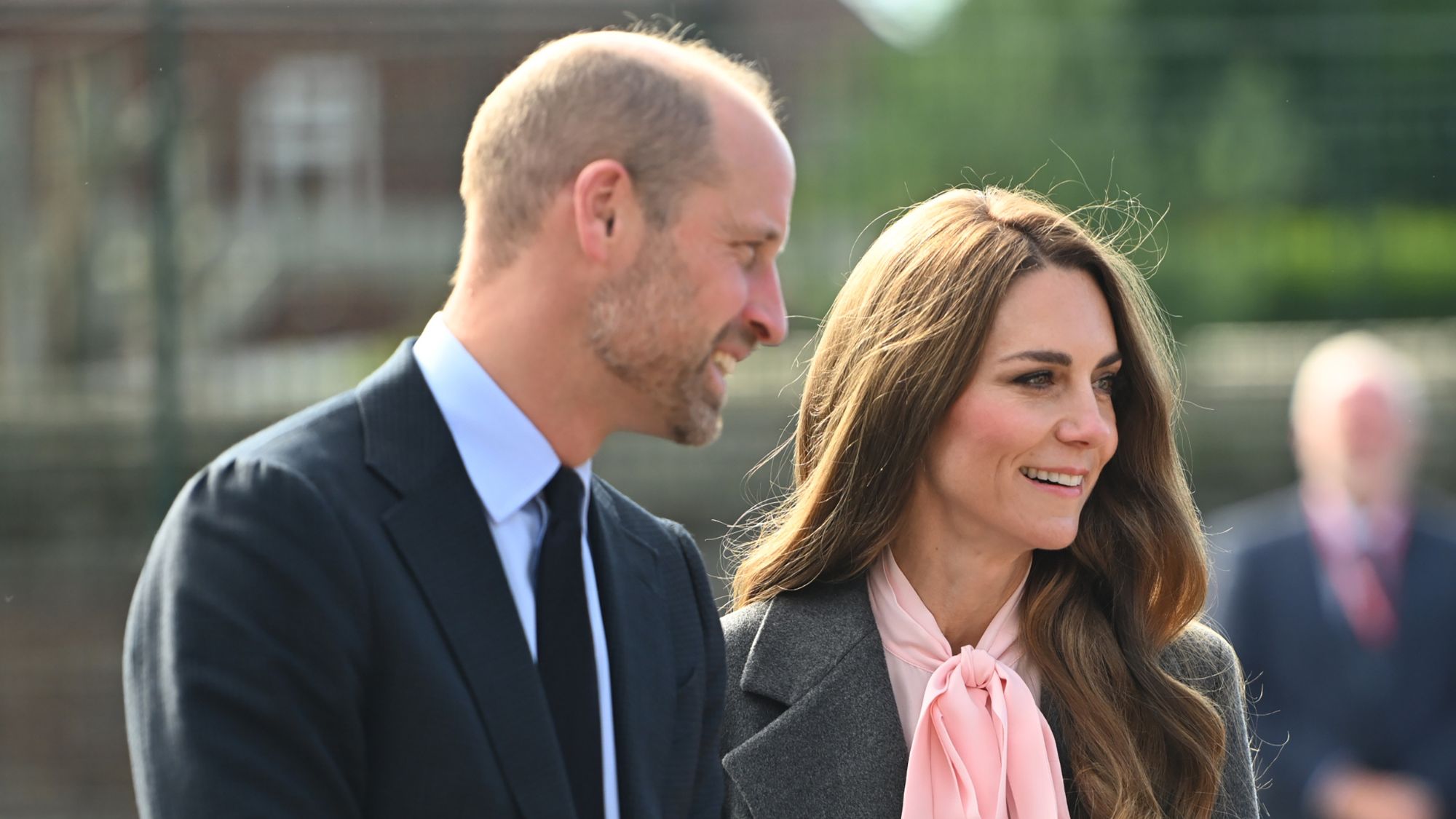 The Prince and Princess of Wales visit Southport