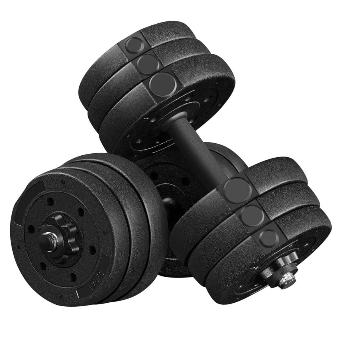 Yaheetech 30KG/25KG/20KG/15KG Adjustable Dumbbells