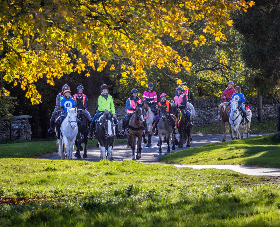 2 Riders at OB &amp;copy; Valerie Mather Saint Aelred Horse Trail Launch -46