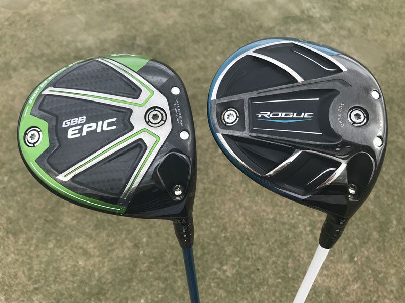 Callaway Epic Sub Zero v Rogue Sub Zero Driver Test