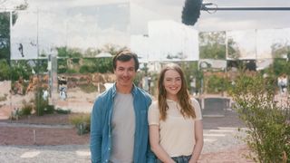 Nathan Fielder and Emma Stone in The Curse