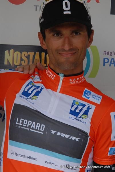 Daniele Bennati (Leopard Trek) leads the points classification