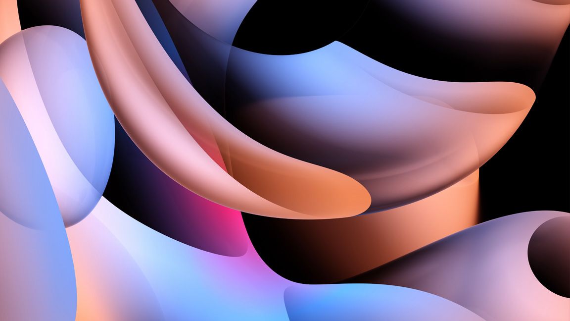 3D skills report; an abstract colourful 3D render