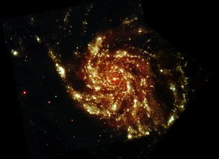 M 101 Pinwheel Galaxy space wallpaper