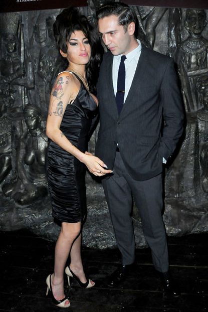 Amy Winehouse and Reg Traviss