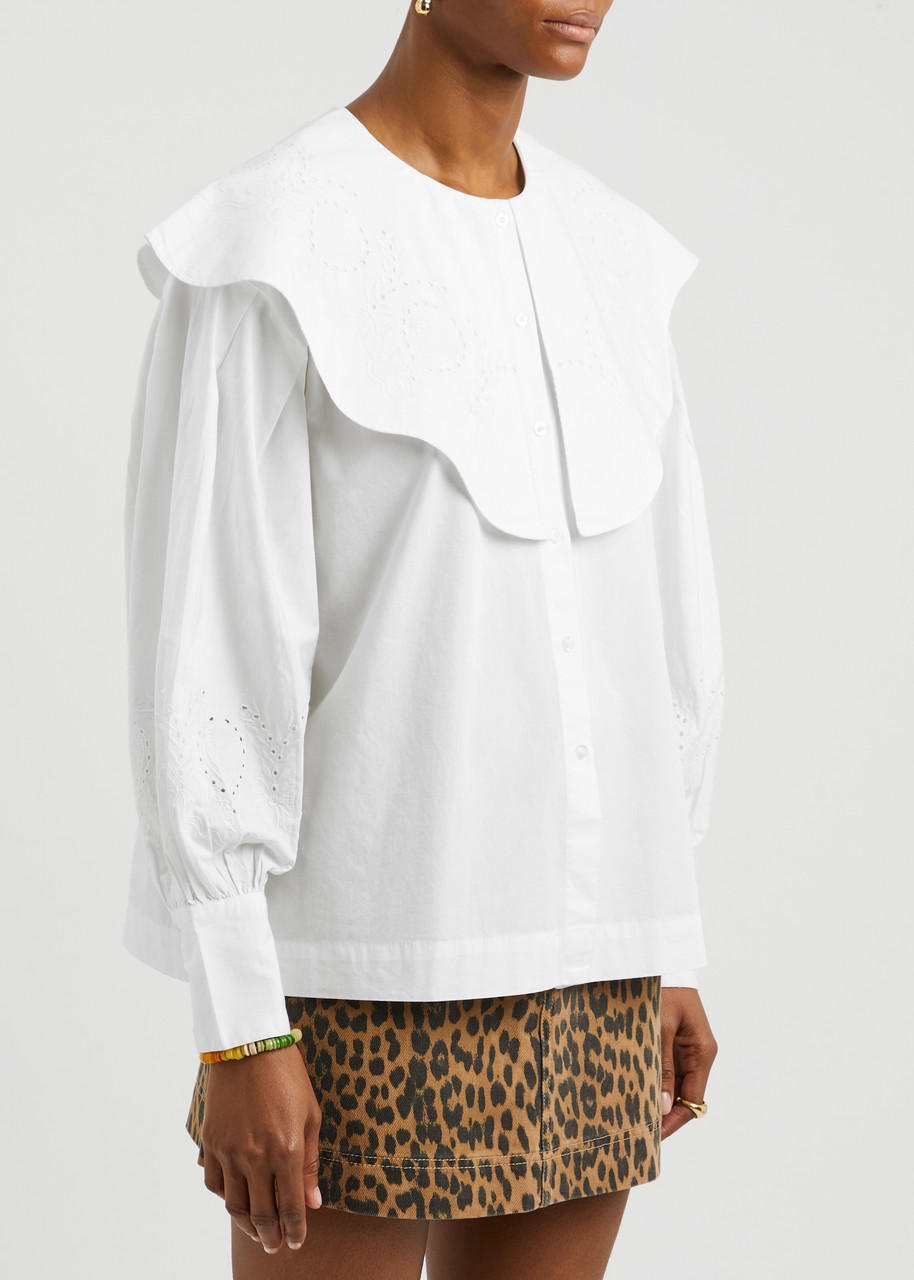 Romeo Cotton-Poplin Blouse