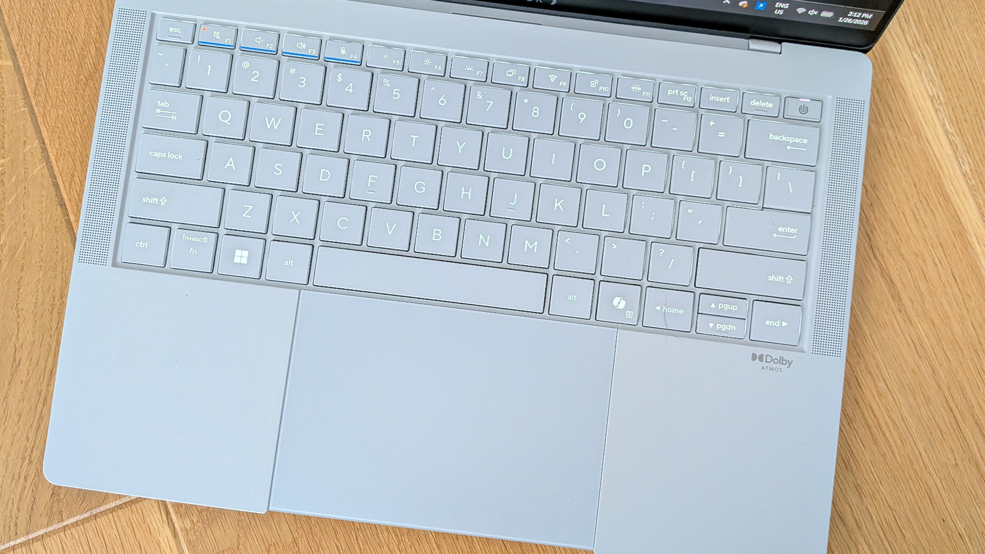 The Asus ExpertBook Ultra on a desk