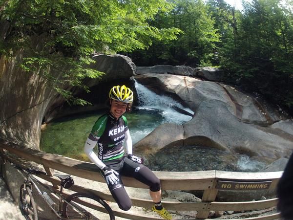 Mary McConneloug in the White Mountains
