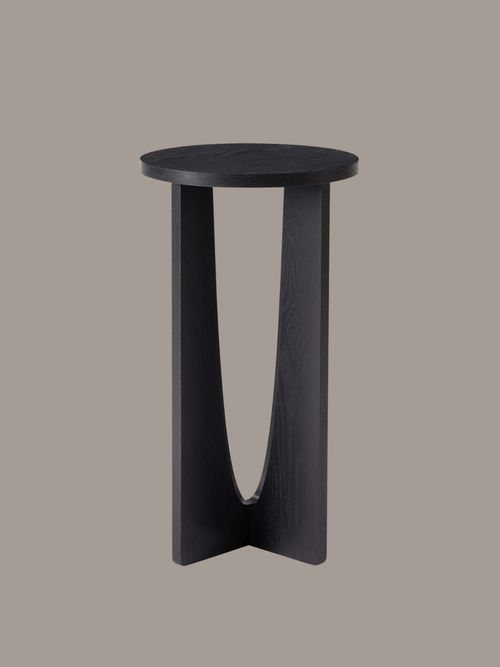 Lana Round Side Table - Black