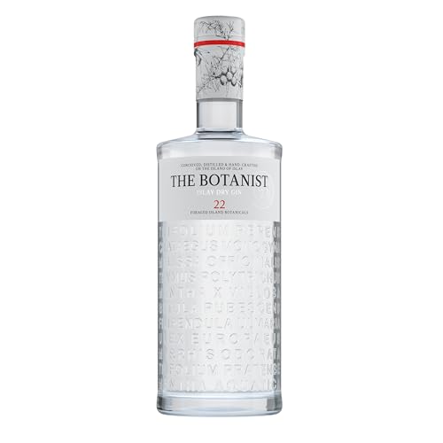 The Botanist Islay Dry Gin, B-Corp Certified, 22 Hand-Foraged Botanicals, Double Gold Winner Best Gin 2024, 70cl